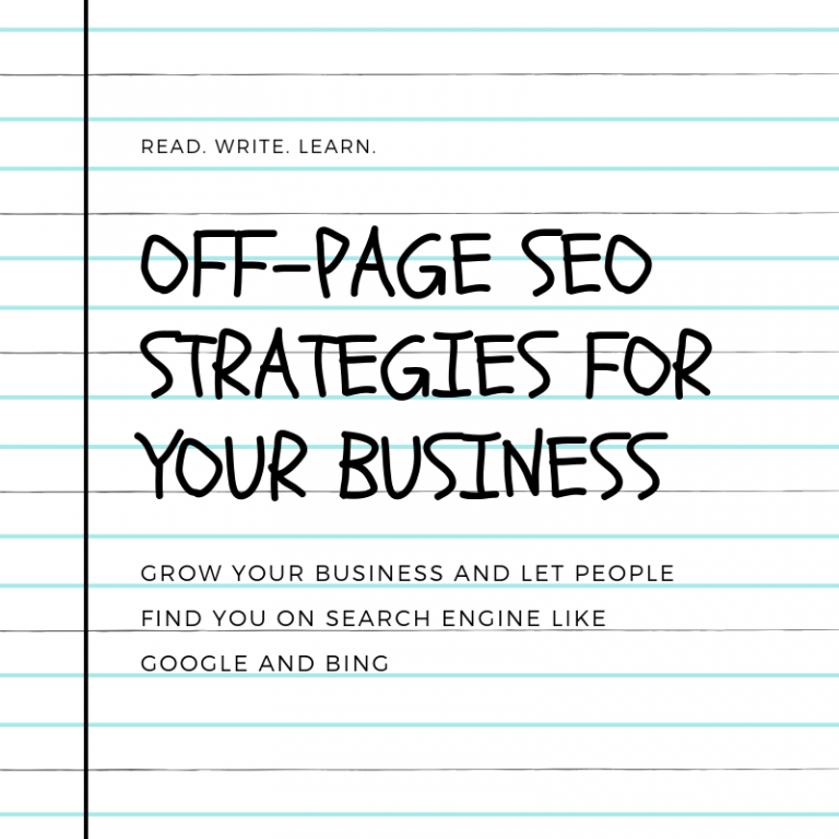 ORBSL – Digital Marketing Blog – OFF-PAGE SEO STRATEGIES FOR YOUR BUSINESS Don’t miss out the Off-Page SEO strategies for your business
